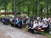 Pfarrer Christoph Keller (r.) und Pfarrer Andreas Erndl beim Ã¶kumenischen Gottesdienst vor der der Lourdes-Kapelle.